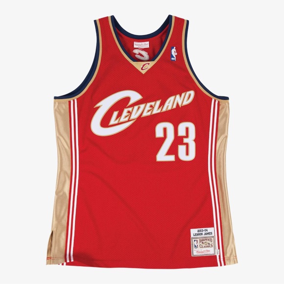 Men´s LeBron James Wine Cleveland Cavaliers Authentic...
